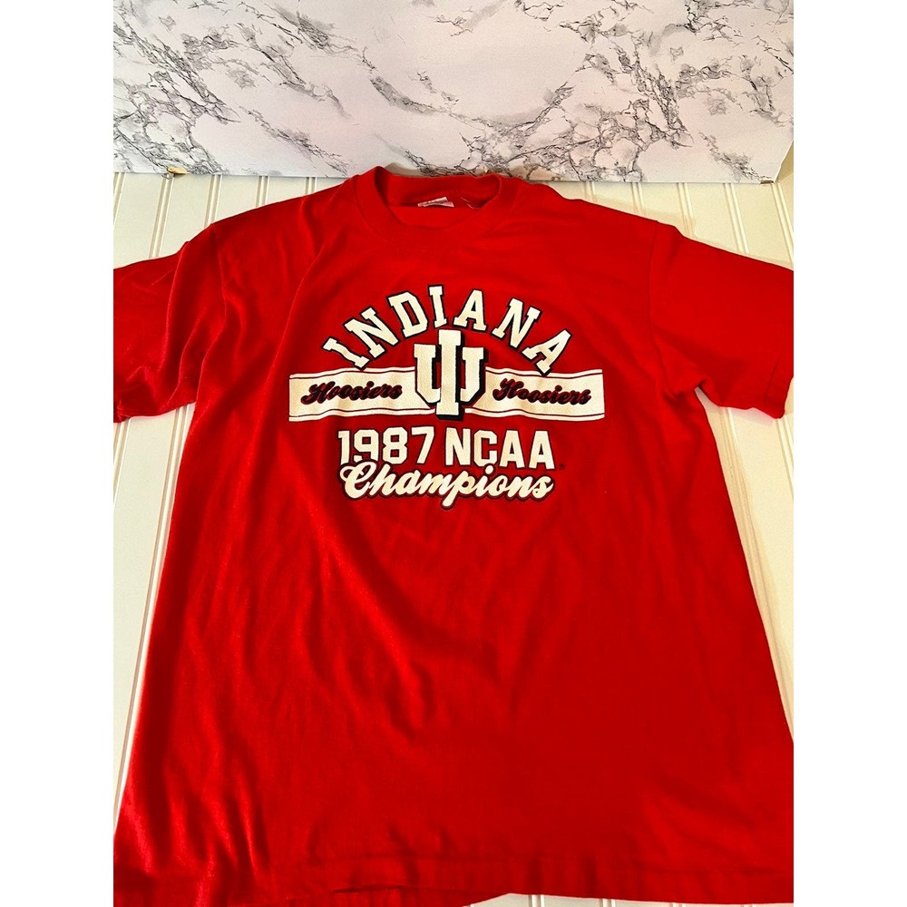 Indiana Hoosiers Vintage 1987 NCAA Chamions T-Shirt